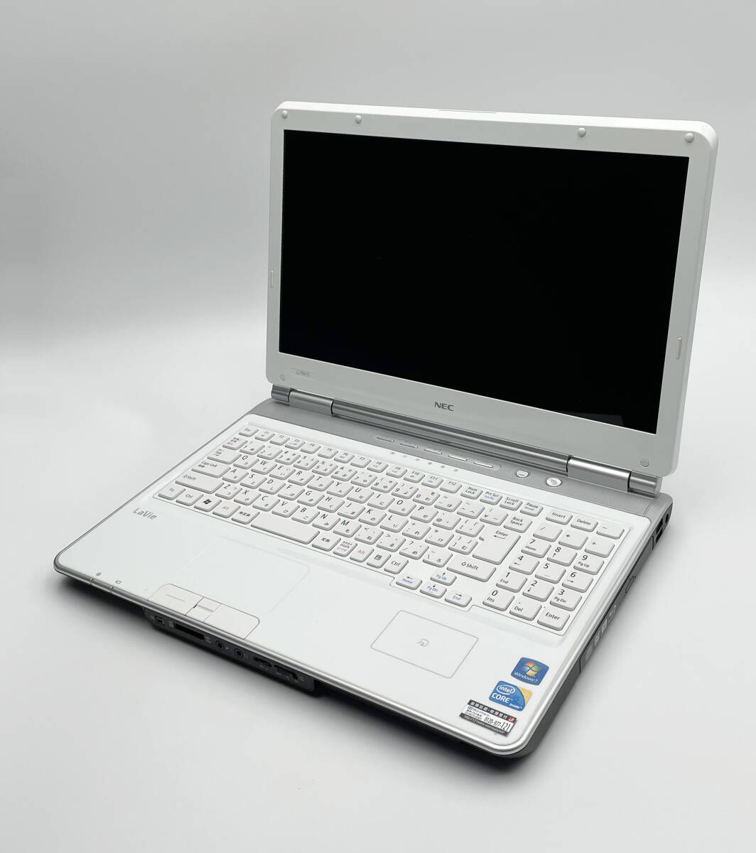 ジャンク NECノートパソコン 『J0243』/ LAVIE LL750 C /PC- LL750CS1BW/CPU Core i5 2.53GHZ /メモリ4G /SSD HDDなし/15.6インチの画像1