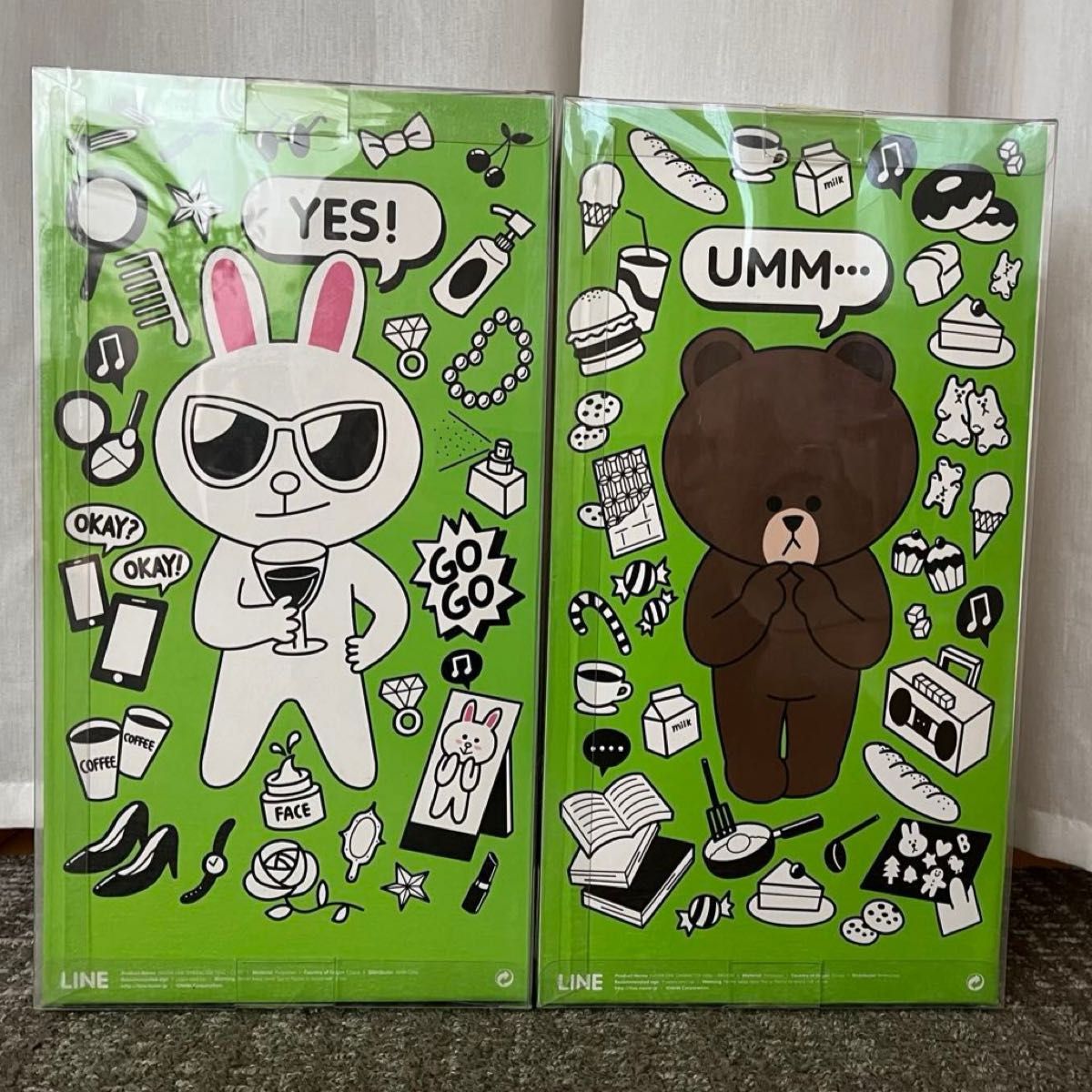 LINE ぬいぐるみ コニー ブラウン セット|Yahoo!フリマ(旧 LINE ぬいぐるみ コニー ブラウン セット|Yahoo!フリマ(旧