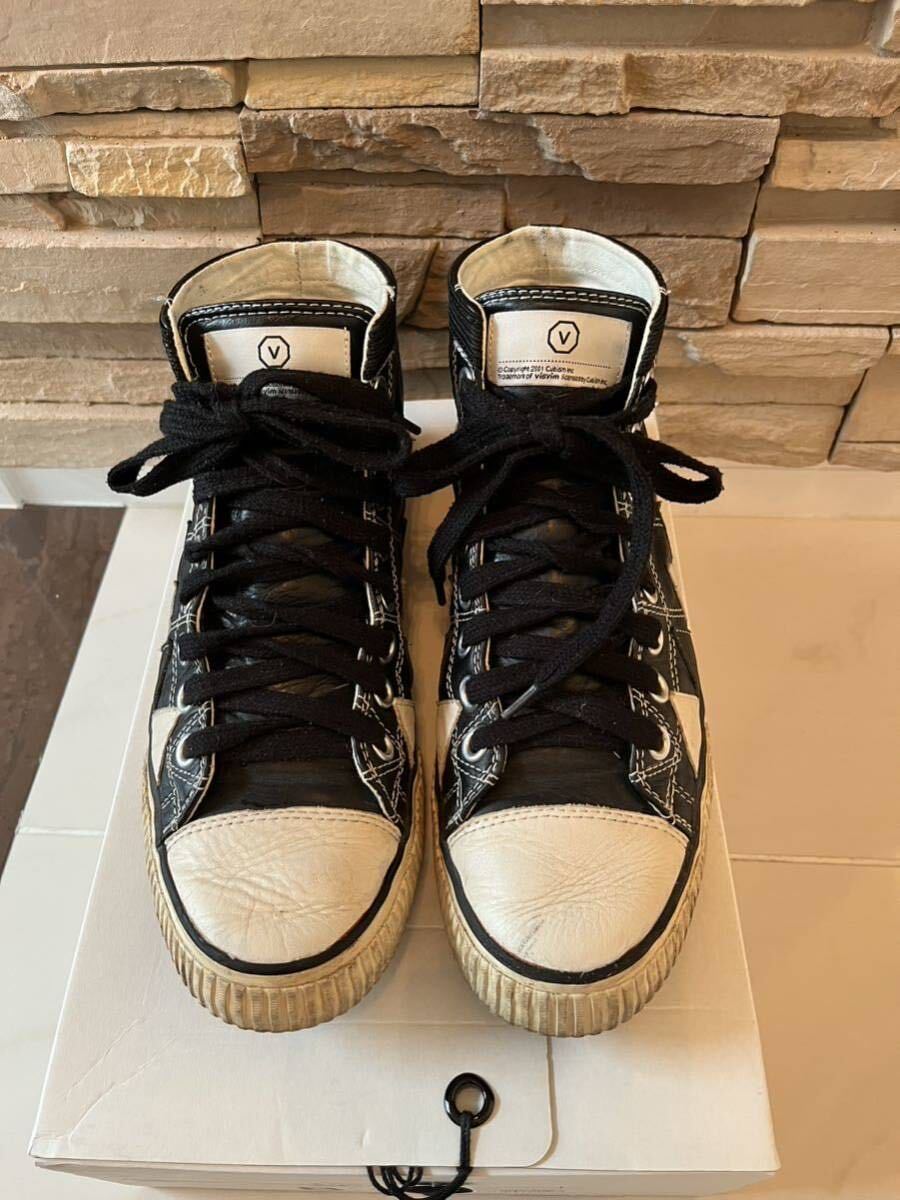 visvim ビズビム KIEFER HI NEZ PERCE US8 箱付き BLACK_画像1