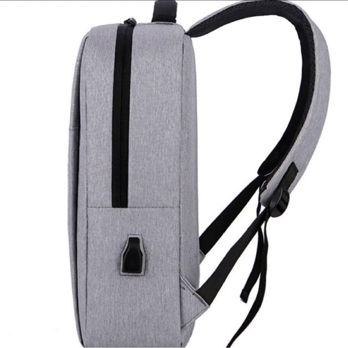 メンズ　リュック　ブラック　黒　バックパック　ビジネスバッグ　バッグ　大容量　収納　 USBポート 多機能 ビジネスリュック 