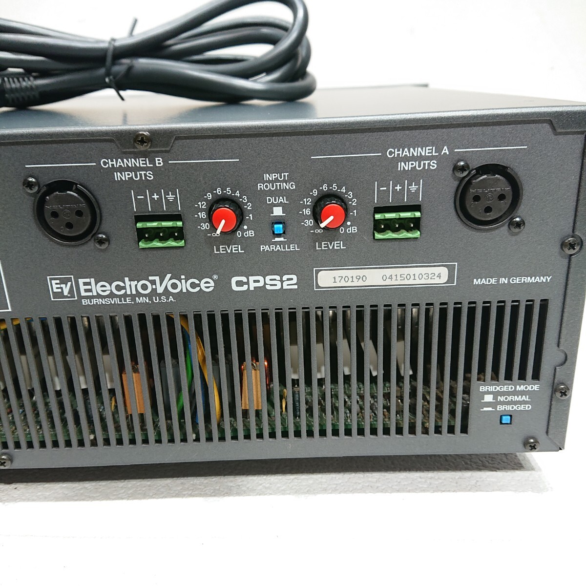 Electro-Voice CPS2 стерео усилитель мощности 2 × 600w 4Ω электро voice EV усилитель звук оборудование ②