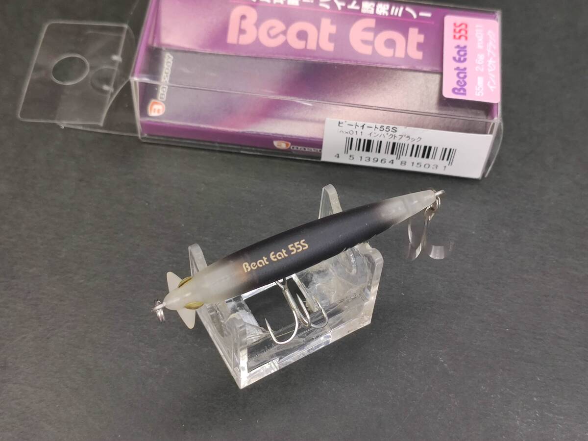 オ24901 (開封済 未使用) bassday バスデイ X インクスレーベル ビートイート 55S Beat Eat インパクトブラック INX.labelの画像3