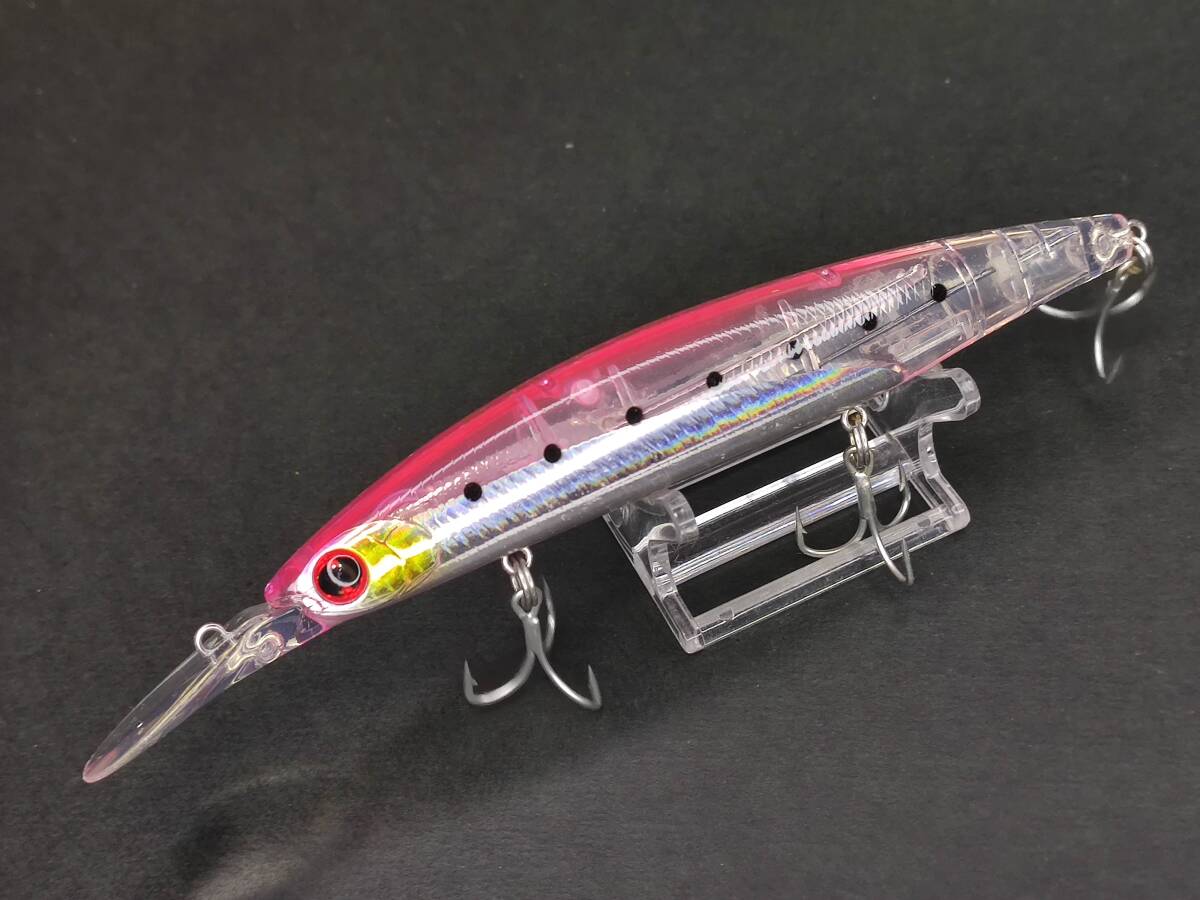 オB5190 美品 ダイワ DAIWA ショアラインシャイナー セットアッパー 青物SP 125S-DR /SET UPPER アデルケイムラ丸呑みピンクイワシの画像2