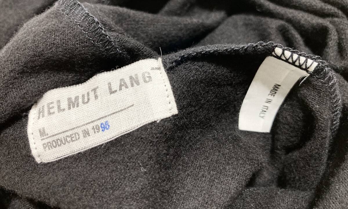 HELMUT LANG ヘルムートラング 1998 Loose Turtleneck Top トップ シャツ ITALY M_画像9