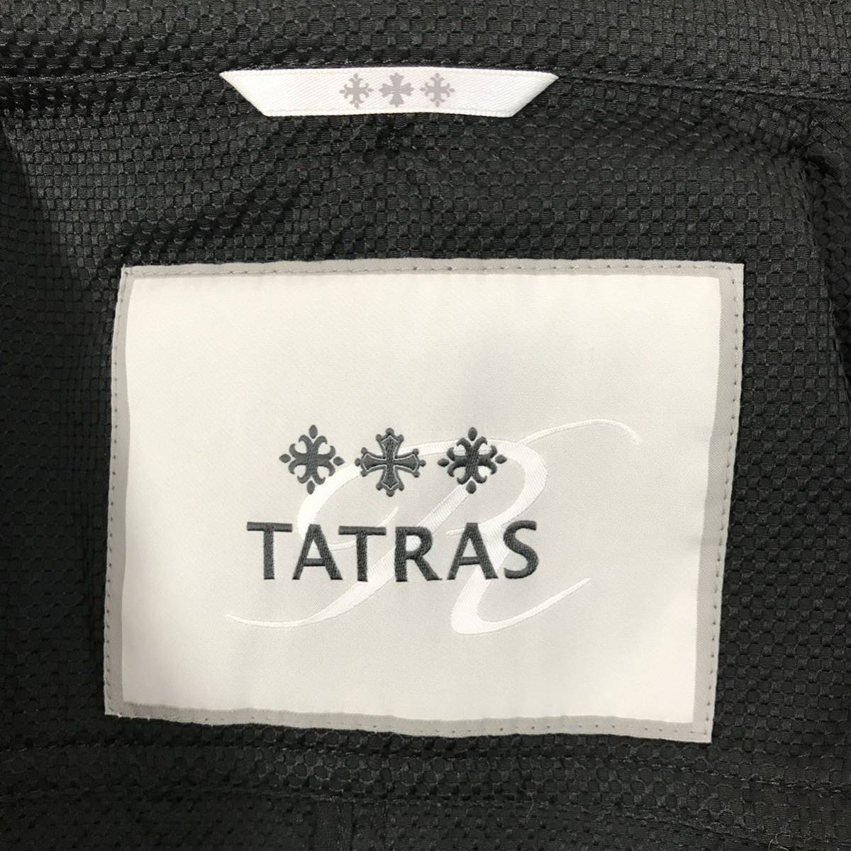 g327 良品 TATRAS タトラス フード ジャケット アウター ブルゾン ジップアップ BLACK LTA14S4380 レディース 01 正規品 レディース 春秋_画像7