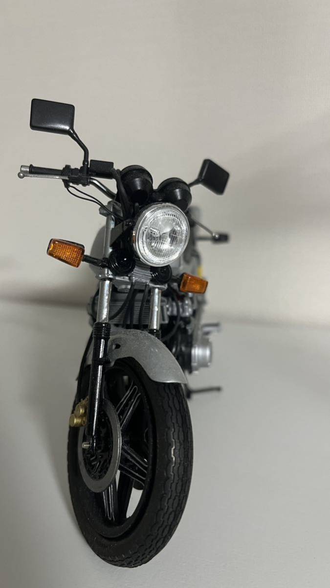 タミヤ プラモデル CB750F 完成品 ジャンク扱いで バイク ホンダ HONDAの画像4