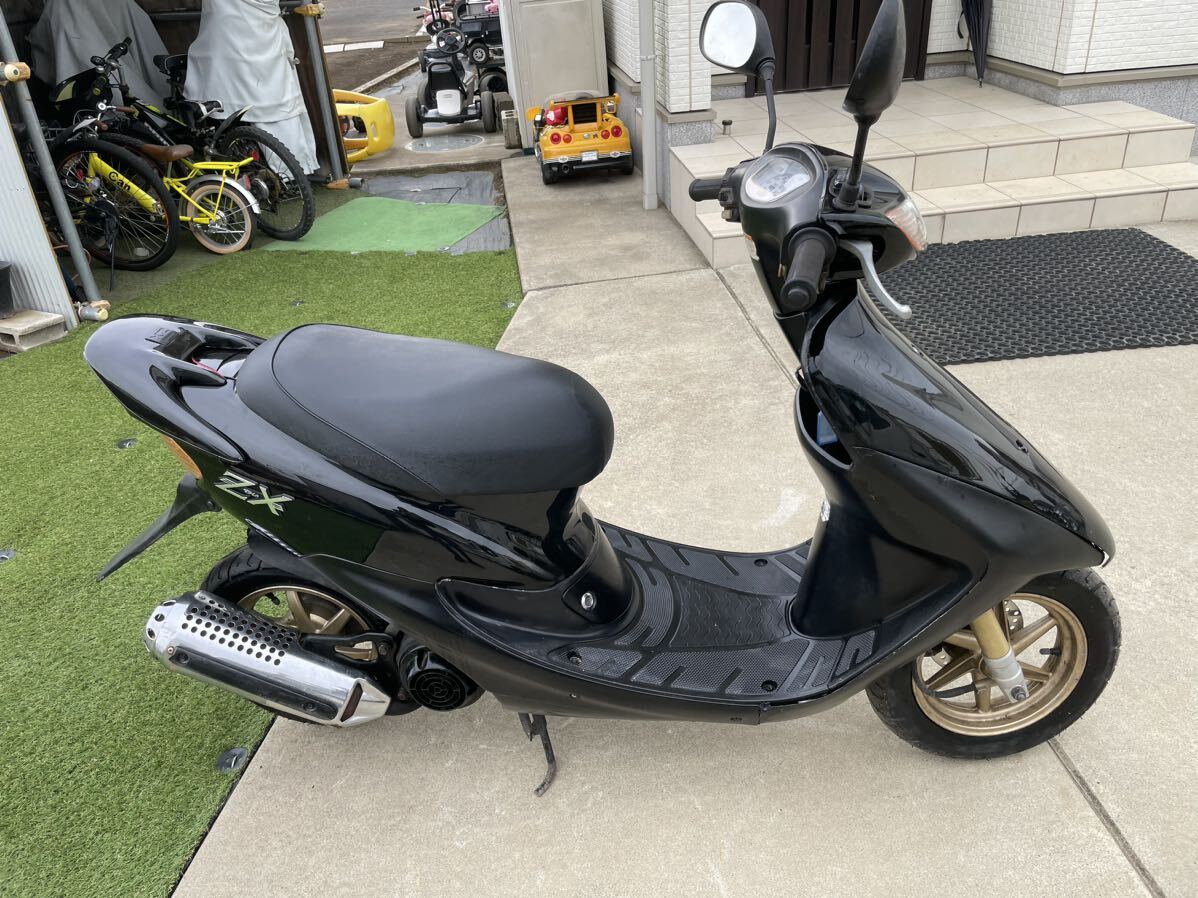 極上車　ホンダ　ライブディオZX AF35 中期　外装新品　タイヤ新品　シート新品プラグ新品　　原付50cc 車体　本体　　HONDA_画像10