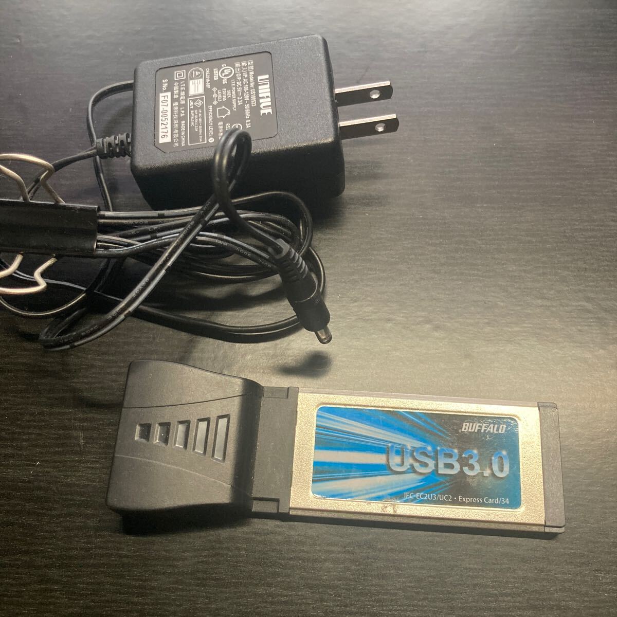 【動作品】BUFFALO USB3.0 ExpressCard/34 IFC-EC2U3/UC2 _画像1