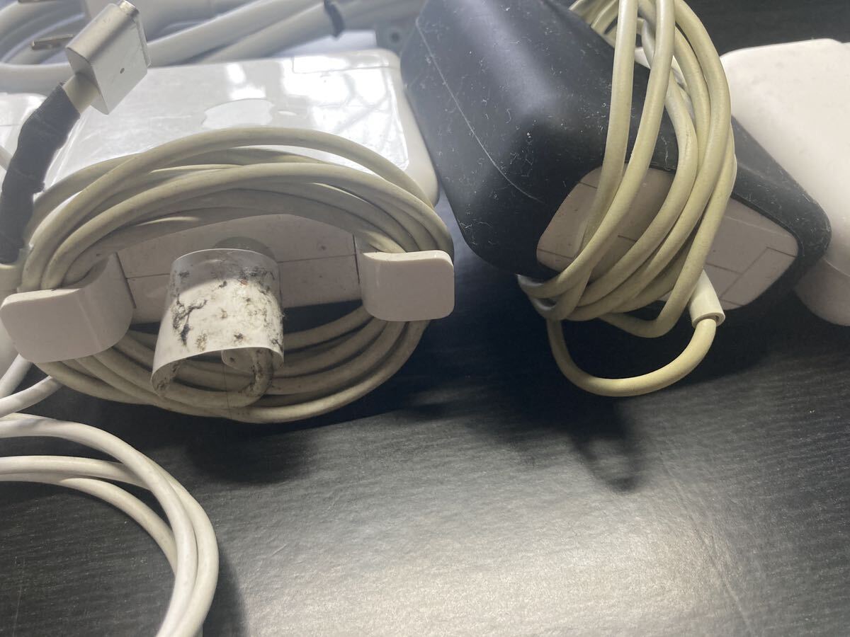 【動作品】Apple Magsafe 2 Power Adapter 60W 85W 電源プラグケーブル付き アダプタ4点まとめての画像2