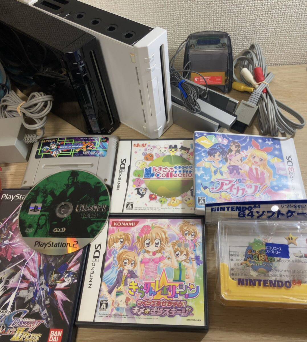Wii ゲーム 大量 まとめ売り PS2 SFC ロックマン 1000円スタート リモコン Nintendo SONY_画像3