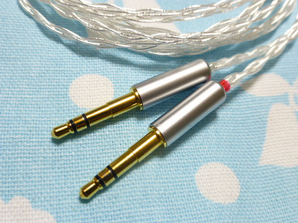 T1 2nd 3rd MDR-Z7 Z1R 銀メッキOFC 八芯 ブレイド編 3.5mm3極 ステレオミニ トープラ販売 コンパクト (TAGO STUDIO T3-01 T3-03 HiFiMAN_画像3