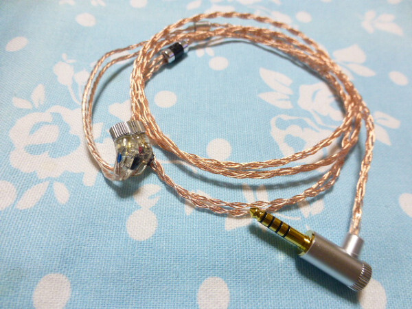 JH Audio 4ピン 102SSC 八芯 ブレイド編 低音一体型 4.4mm5極 L JH Audio 4ピン 102SSC 八芯 ブレイド編 低音一体型 4.4mm5極 L