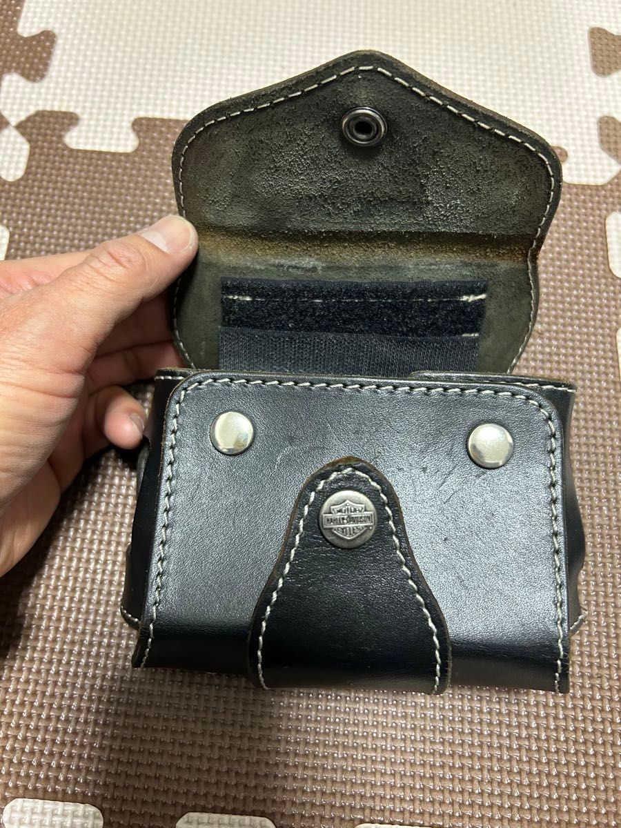 ハーレー 純正 ETCケース レザーETCケース ソフテイル ダイナ ハーレー 純正 ETCケース レザーETCケース ソフテイル ダイナ