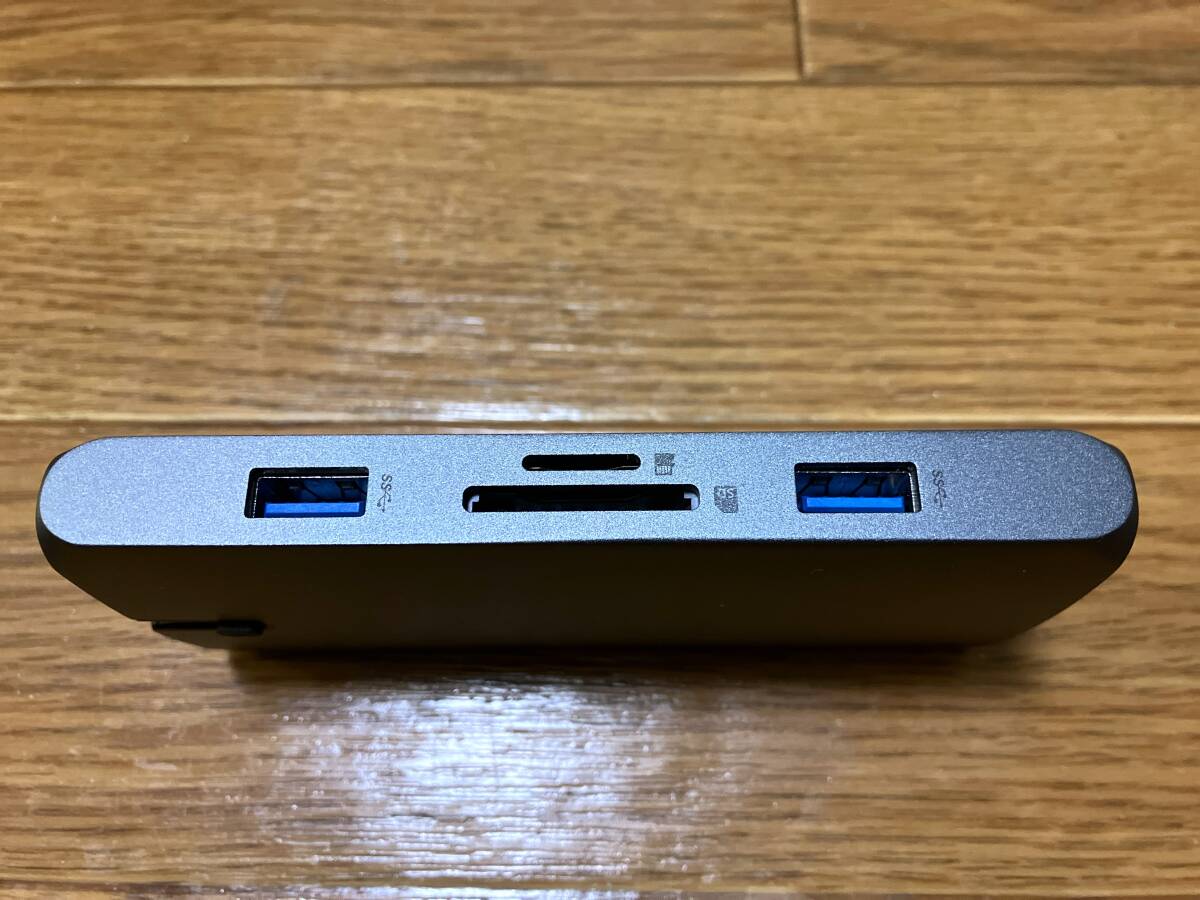 最新モデル Satechi On-The-Go USB-C ハブ 9-in-1 4K HDMI 60Hz VGA LAN USB-C PD SDカードリーダー MacBook Pro Air iPad Pro M1 M2 M M3の画像4