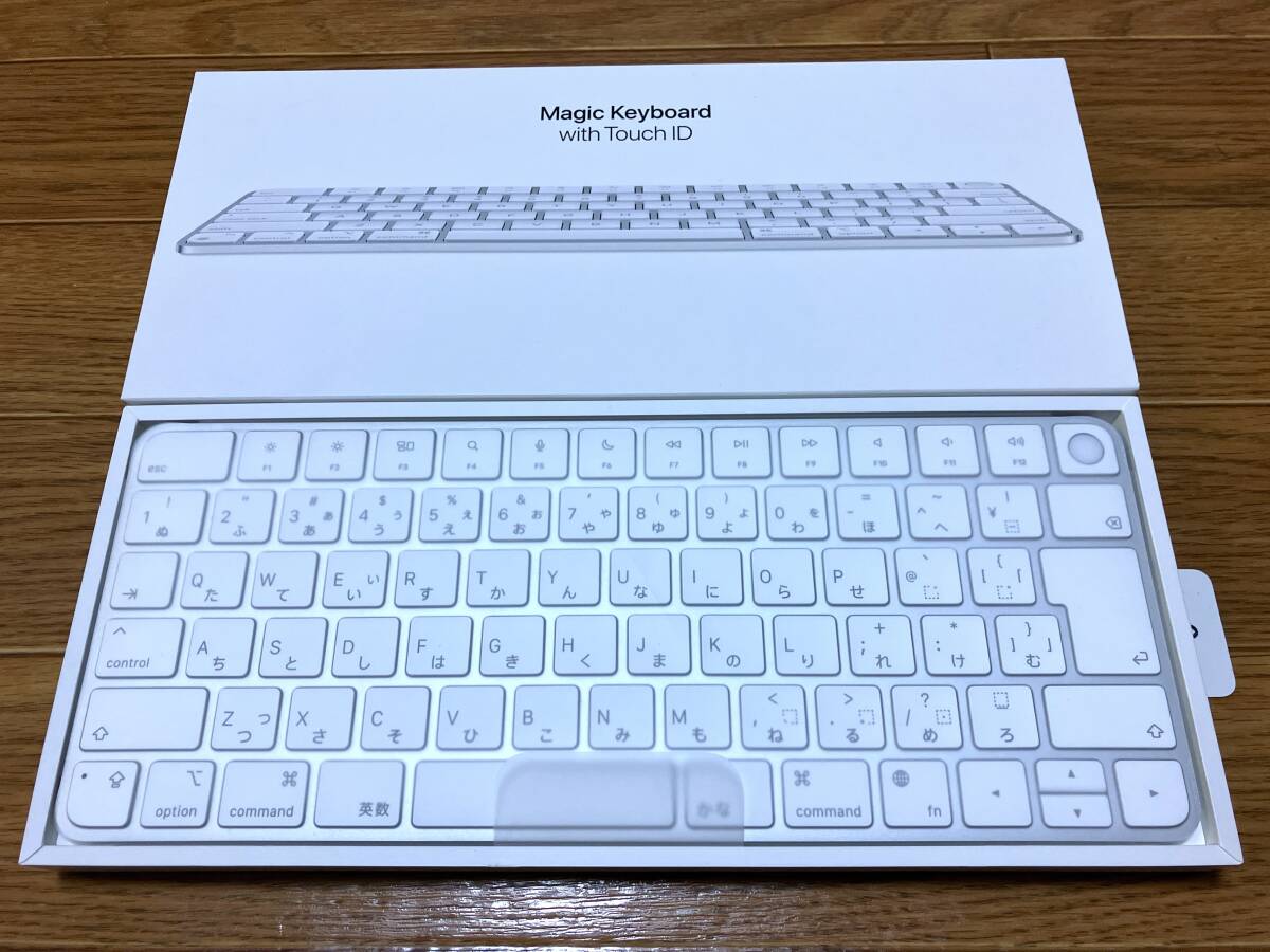 Apple Magic Keyboard 3 Touch ID JIS MK293J/A Appleシリコン搭載 MacBook Pro Air Mac mini Mac Studio Mac iPad Pro M1 M2 M3の画像2