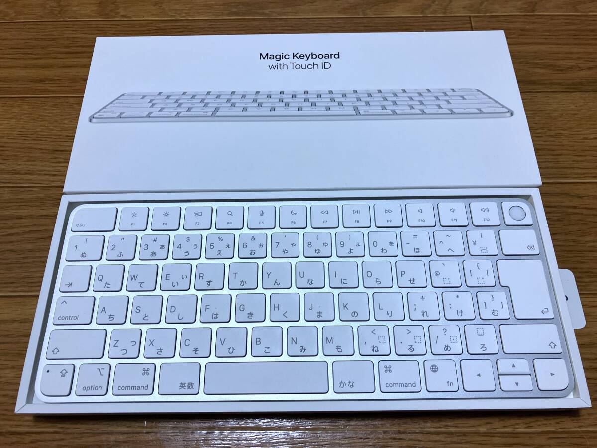 Apple Magic Keyboard 3 Touch ID JIS MK293J/A Appleシリコン搭載 MacBook Pro Air Mac mini Mac Studio Mac iPad Pro M1 M2 M3の画像3