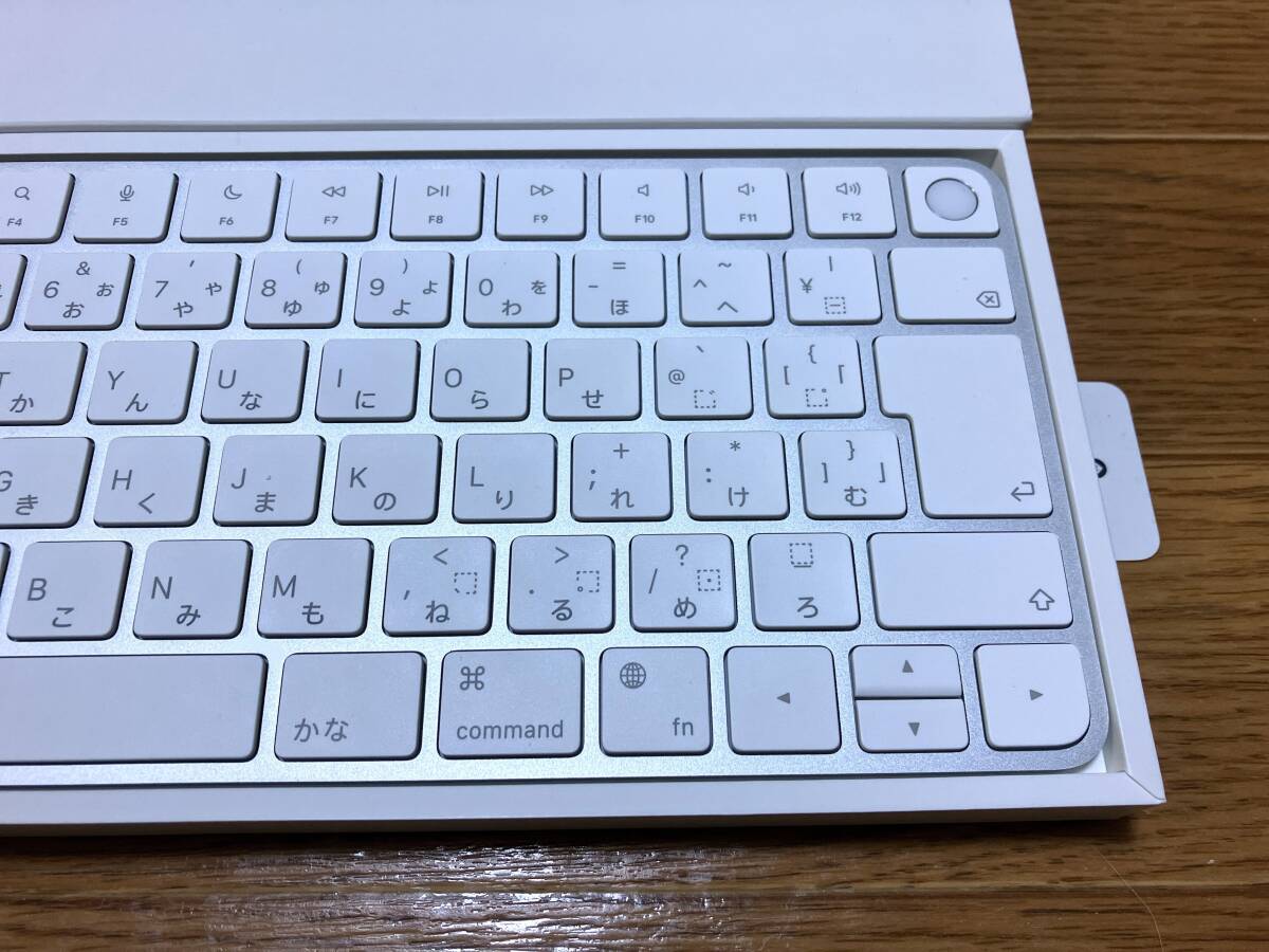 Apple Magic Keyboard 3 Touch ID JIS MK293J/A Appleシリコン搭載 MacBook Pro Air Mac mini Mac Studio Mac iPad Pro M1 M2 M3の画像5