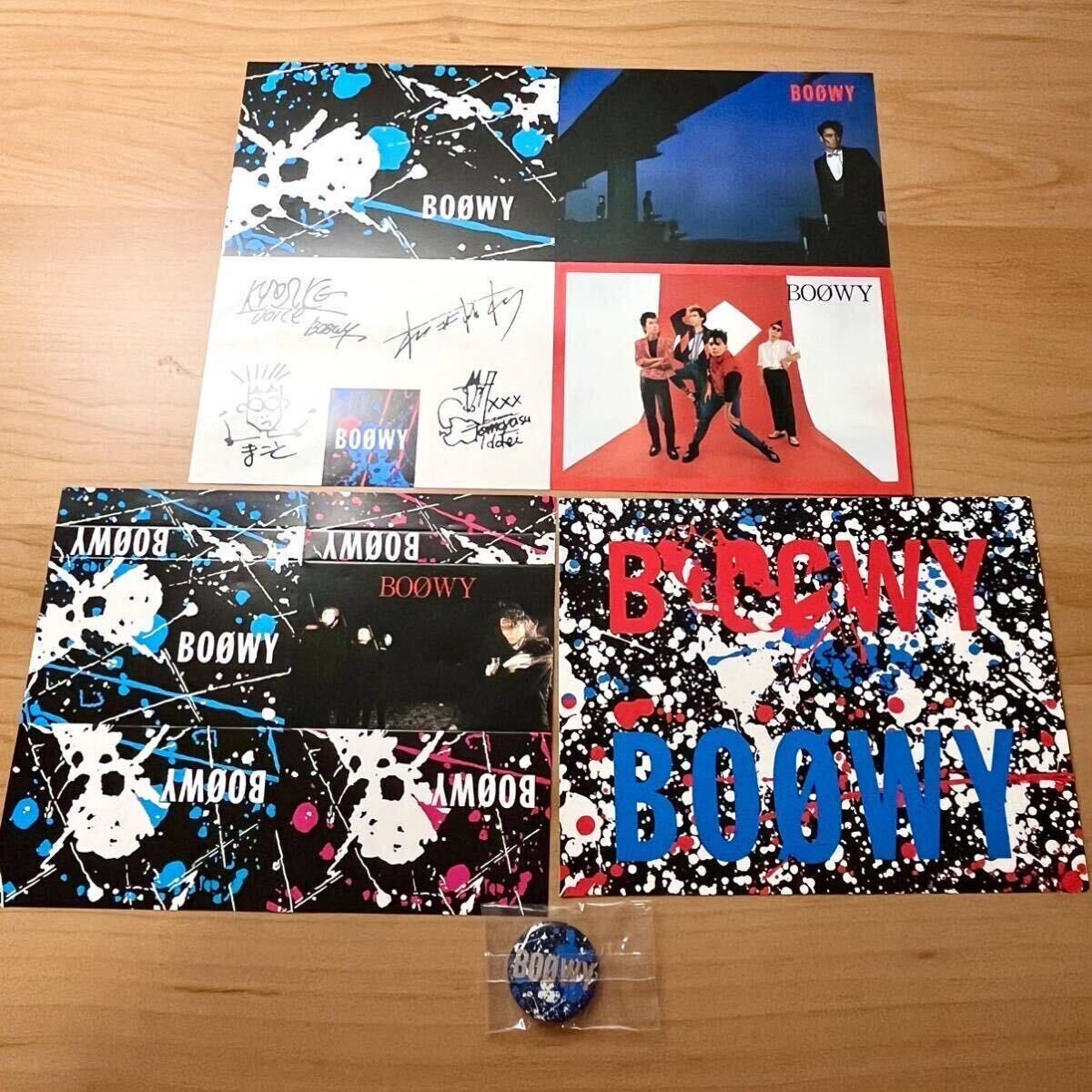 1983年 BOOWY グッズ（INSTANT LOVE 限定BOX 付属品）_画像2