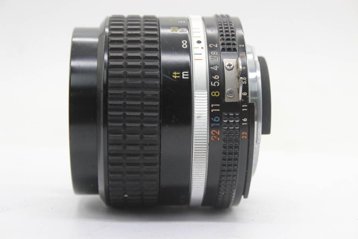 【訳あり品】 ニコン Nikon Nikkor Ai-s 85mm F2 レンズ s7396_画像5