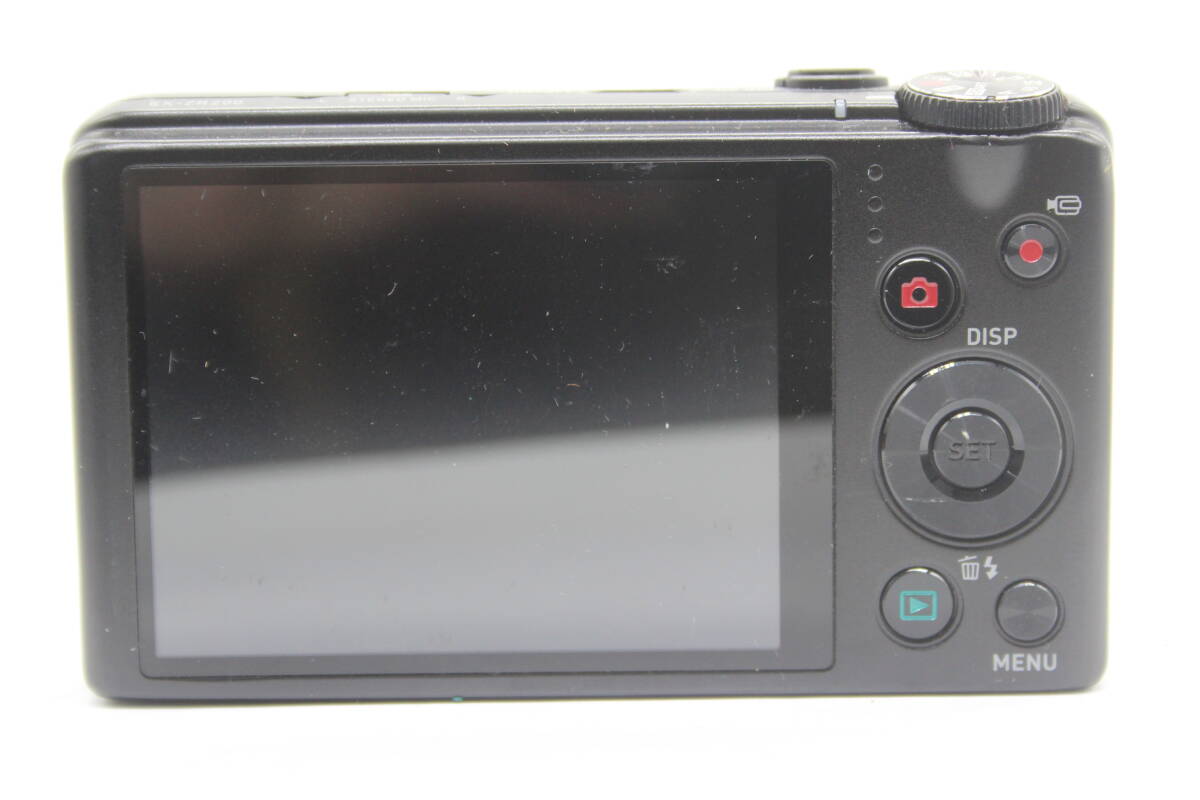 【返品保証】 カシオ Casio Exilim EX-ZR200 ブラック 12.5x バッテリー付き コンパクトデジタルカメラ s7414_画像4