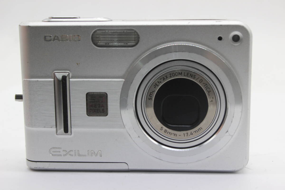 【返品保証】 カシオ Casio Exilim EX-Z57 3x バッテリー付き コンパクトデジタルカメラ s7418_画像2