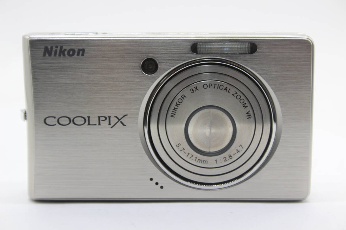 【返品保証】 ニコン Nikon Coolpix S500 3x バッテリー チャージャー付き コンパクトデジタルカメラ s7441_画像2