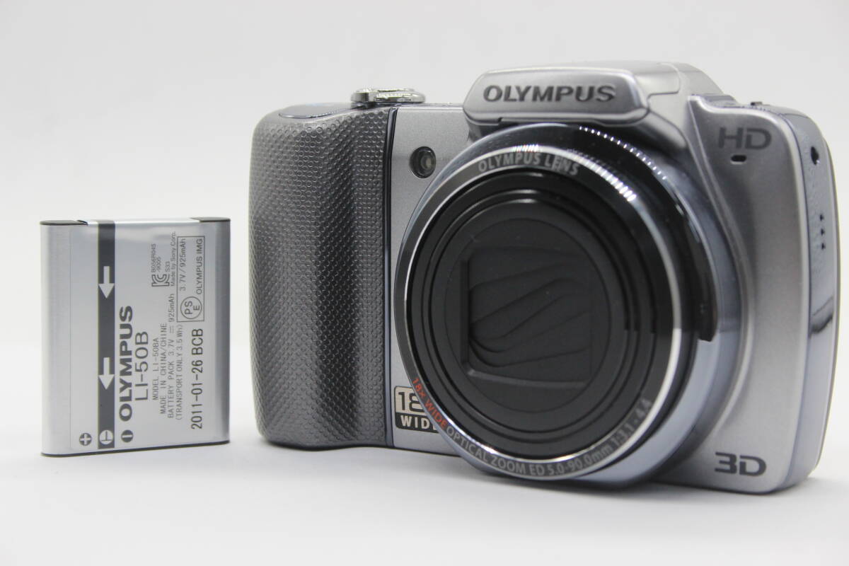 【美品 返品保証】 オリンパス Olympus SZ-10 18x Wide バッテリー付き コンパクトデジタルカメラ s7582_画像1