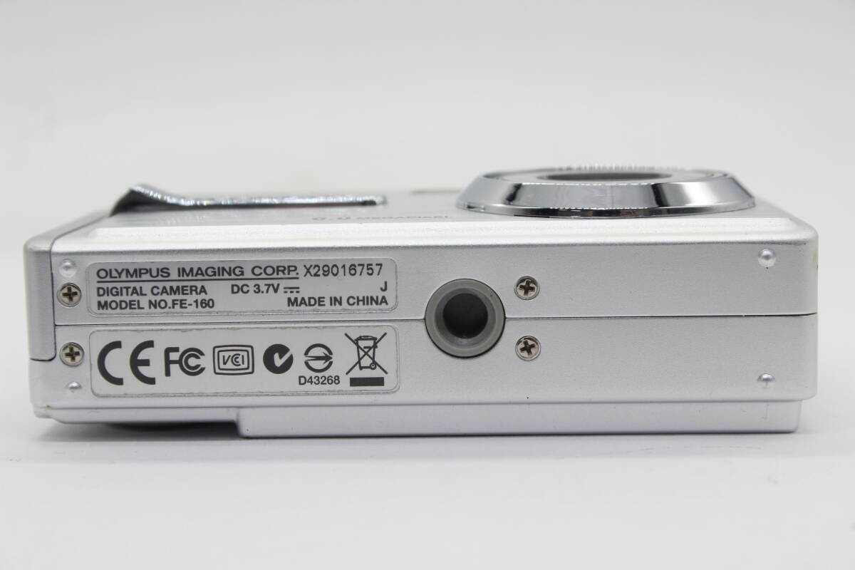 【返品保証】 オリンパス Olympus FE-160 バッテリー付き コンパクトデジタルカメラ s7593_画像7