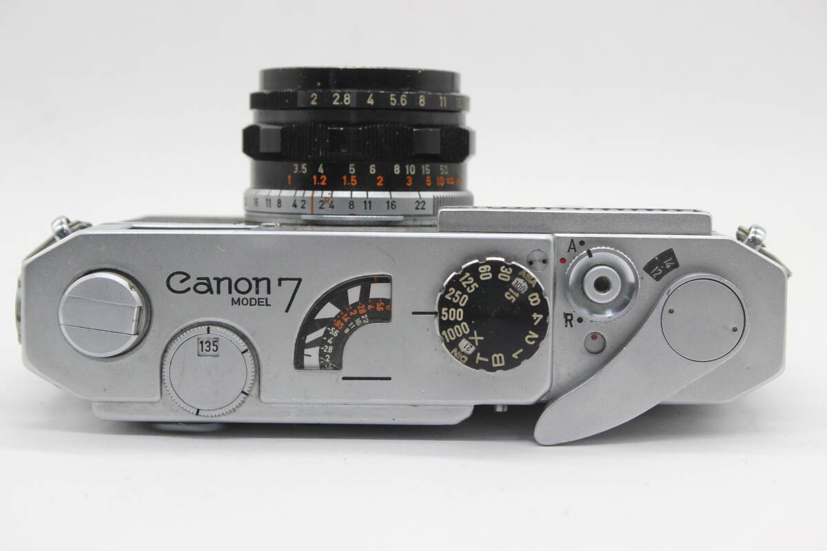 [ goods with special circumstances ] Canon Canon Model 7 35mm F2 range finder camera s7622