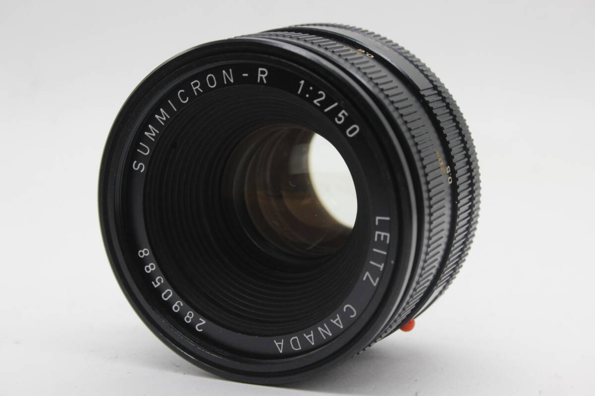 【訳あり品】 ライカ Leica Summicron-R 50mm F2 Leitz Canada レンズ s7627の画像1