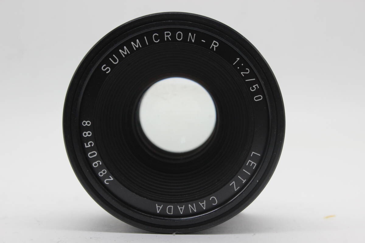 【訳あり品】 ライカ Leica Summicron-R 50mm F2 Leitz Canada レンズ s7627の画像2