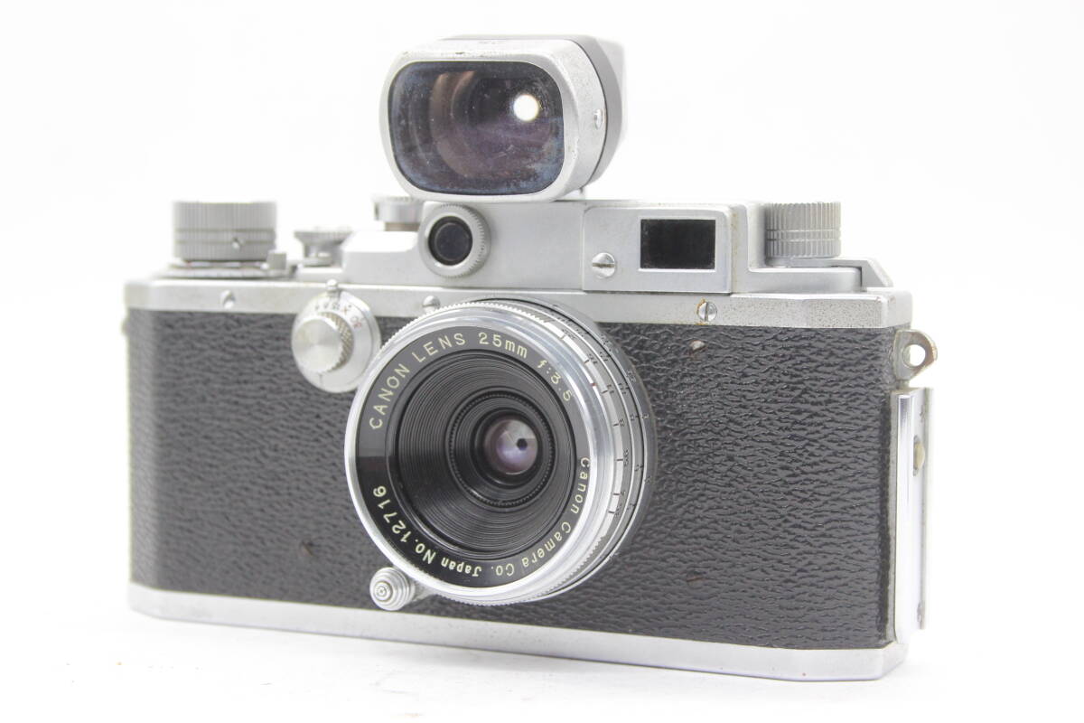 返品保証】 キャノン Canon IV Sb改型 25mm F3.5 レンズ、25mm 返品保証】 キャノン Canon IV Sb改型 25mm F3.5 レンズ、25mm