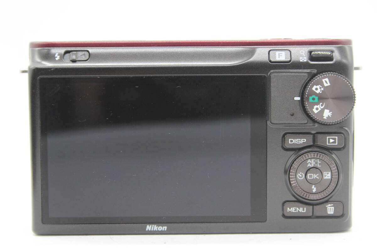 【返品保証】 ニコン Nikon 1 J2 レッド 1 Nikkor 30-110mm F3.8-5.6 10-30mm F3.5-5.6 バッテリー付き ミラーレス一眼 s7982_画像4