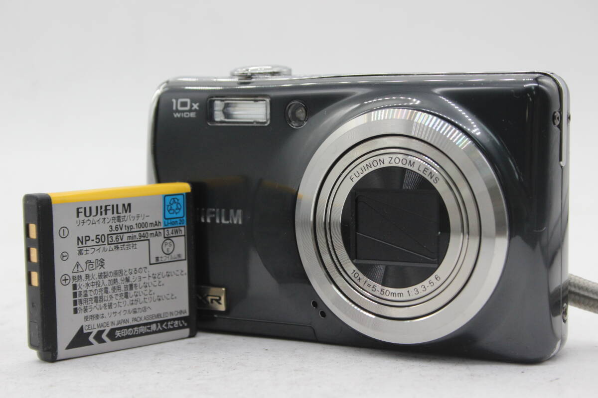 【返品保証】 フジフィルム Fujifilm Finepix F70 EXR 10x バッテリー付き コンパクトデジタルカメラ s8194