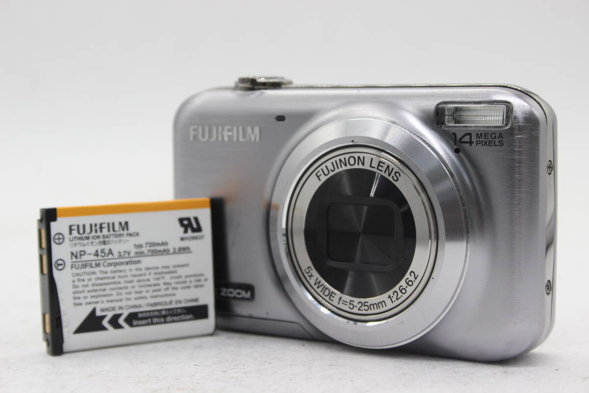 【返品保証】 フジフィルム Fujifilm Finepix JX300 5x バッテリー付き コンパクトデジタルカメラ s8198_画像1