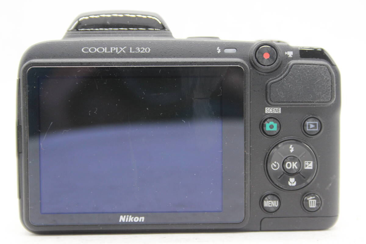 【返品保証】 【便利な単三電池で使用可】ニコン Nikon Coolpix L320 26x コンパクトデジタルカメラ s8232_画像4