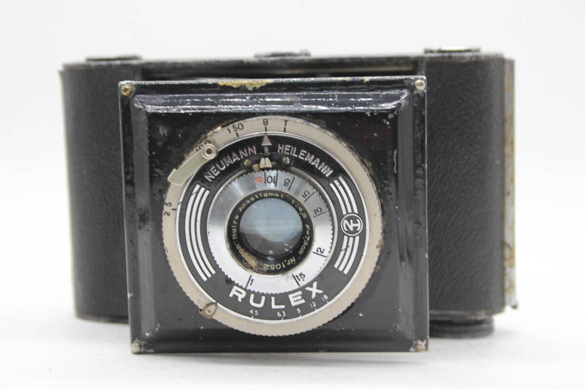 【訳あり品】 RULEX NEUMANN & HEILEMANN Nuire Anastigmat 7.8cm F4.5 蛇腹カメラ s8310_画像3