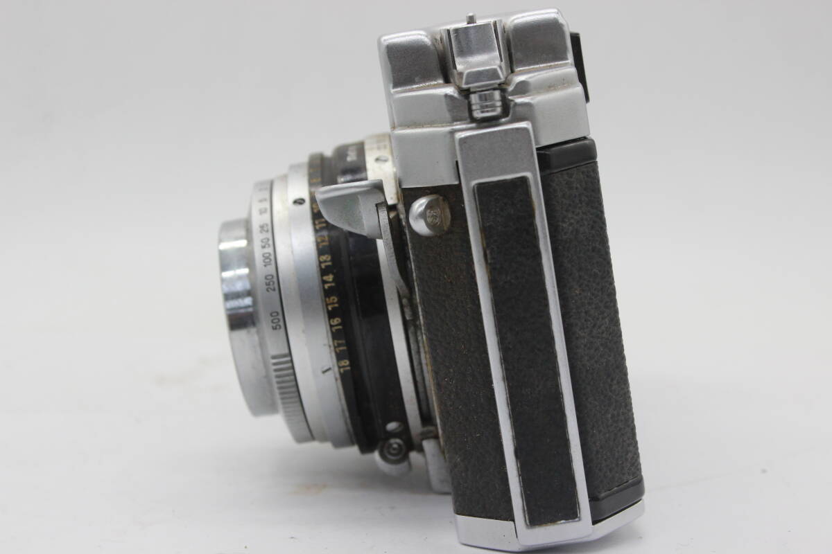【訳あり品】 コニカ KONICA IIIA ダブルストローク Hexanon 48mm F2 ケース付き レンジファインダー カメラ s8351の画像3