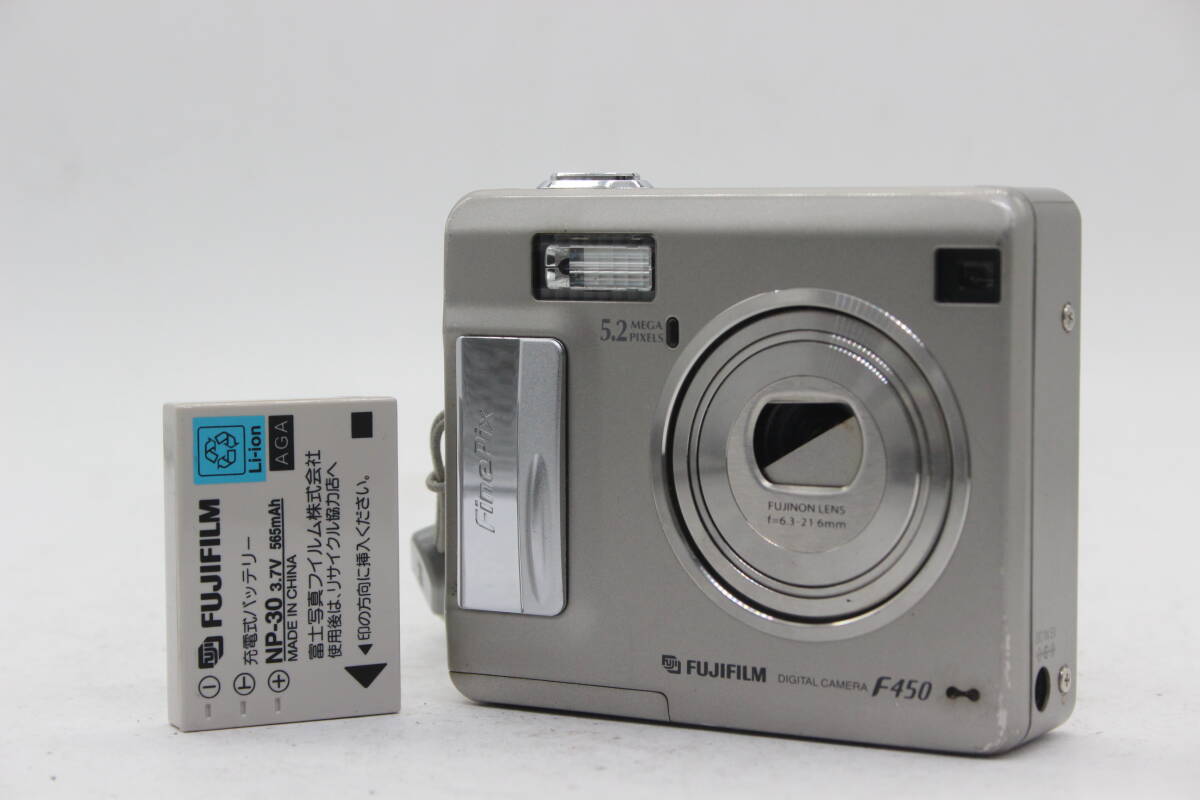【返品保証】 フジフィルム Fujifilm Finepix F450 バッテリー付き コンパクトデジタルカメラ s8300_画像1