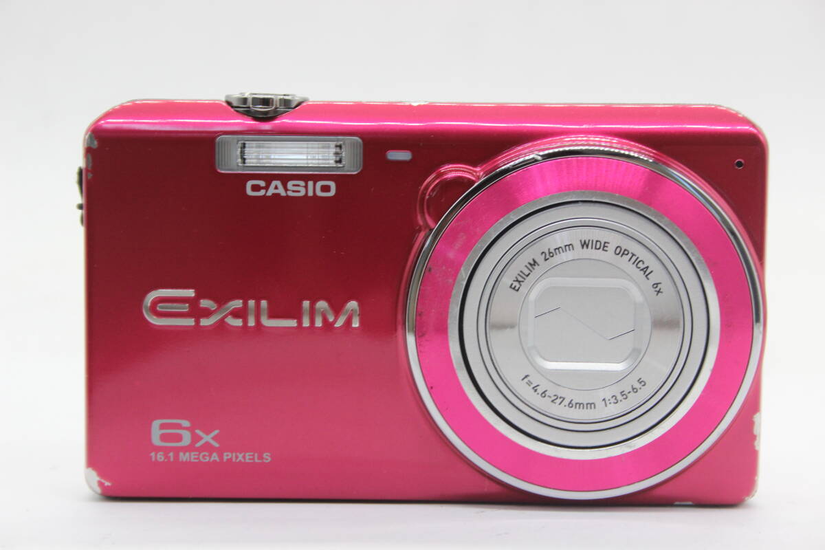 【返品保証】 カシオ Casio Exilim EX-ZS20 ピンク 6x バッテリー付き コンパクトデジタルカメラ s8864_画像2