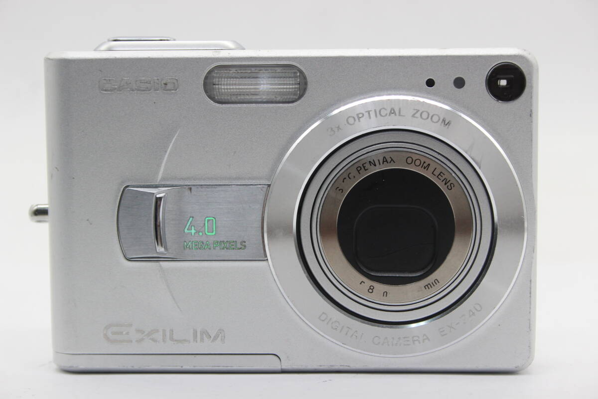 【返品保証】 カシオ Casio Exilim EX-Z40 3x バッテリー付き コンパクトデジタルカメラ s8876_画像2