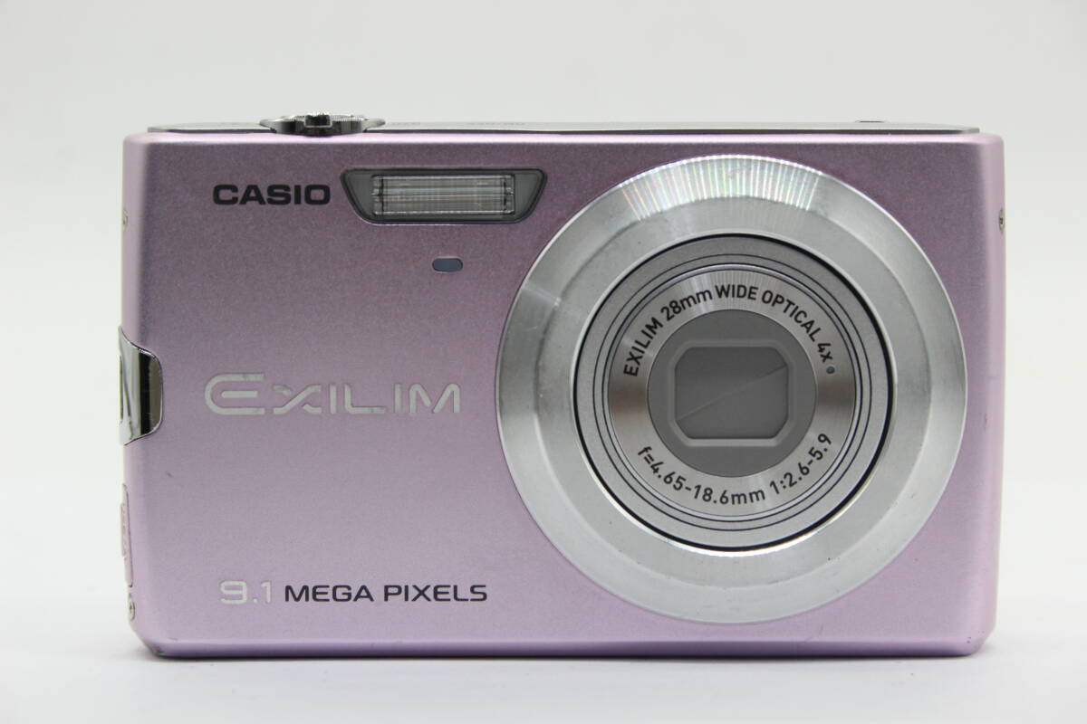 【返品保証】 カシオ Casio Exilim EX-Z250 ピンク 4x バッテリー付き コンパクトデジタルカメラ s8877_画像2