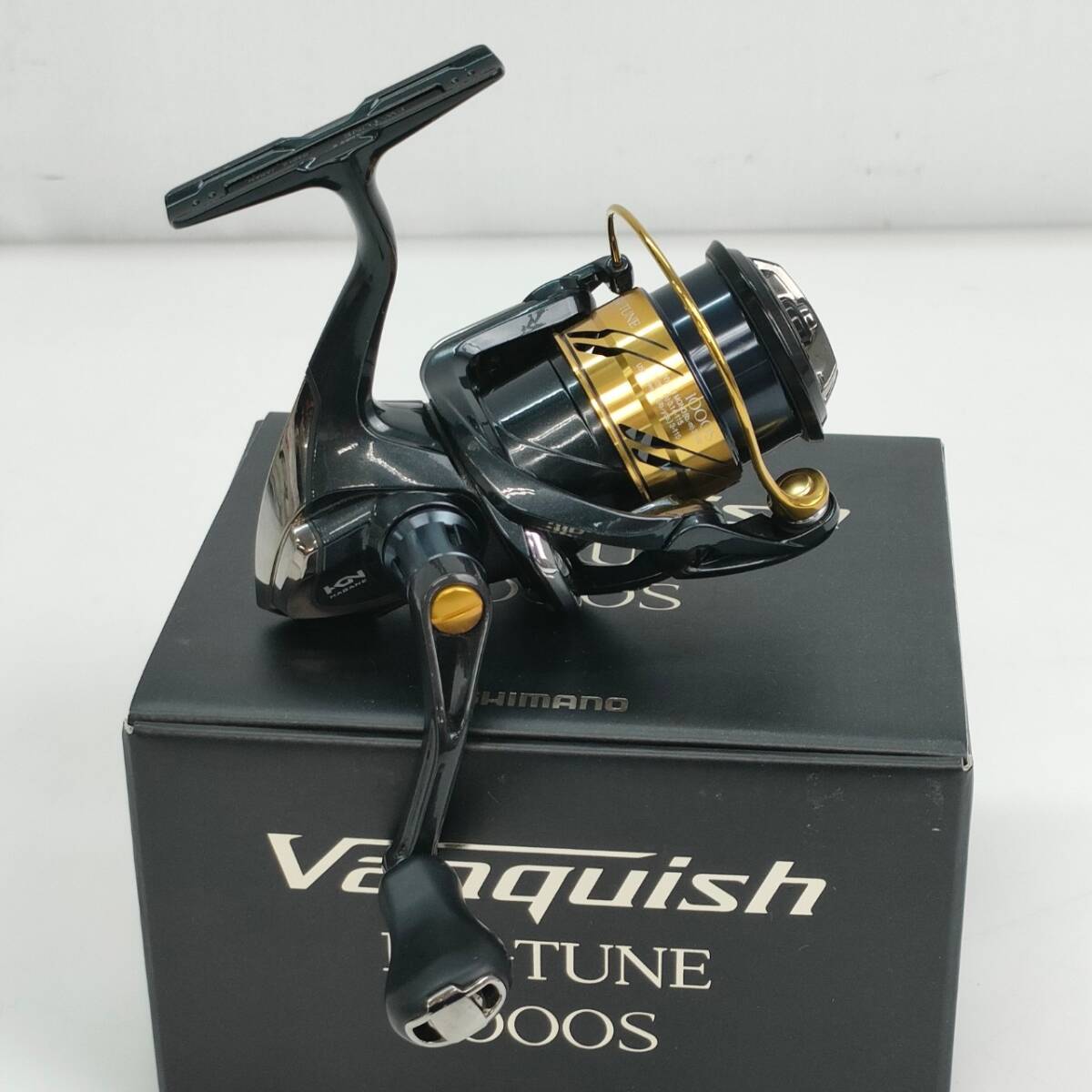 No.3809★1円～【SHIMANO】シマノ vanquish FW-TUNE 1000S スピニングリール ヴァンキッシュ 釣具 フィッシング 中古品_画像1