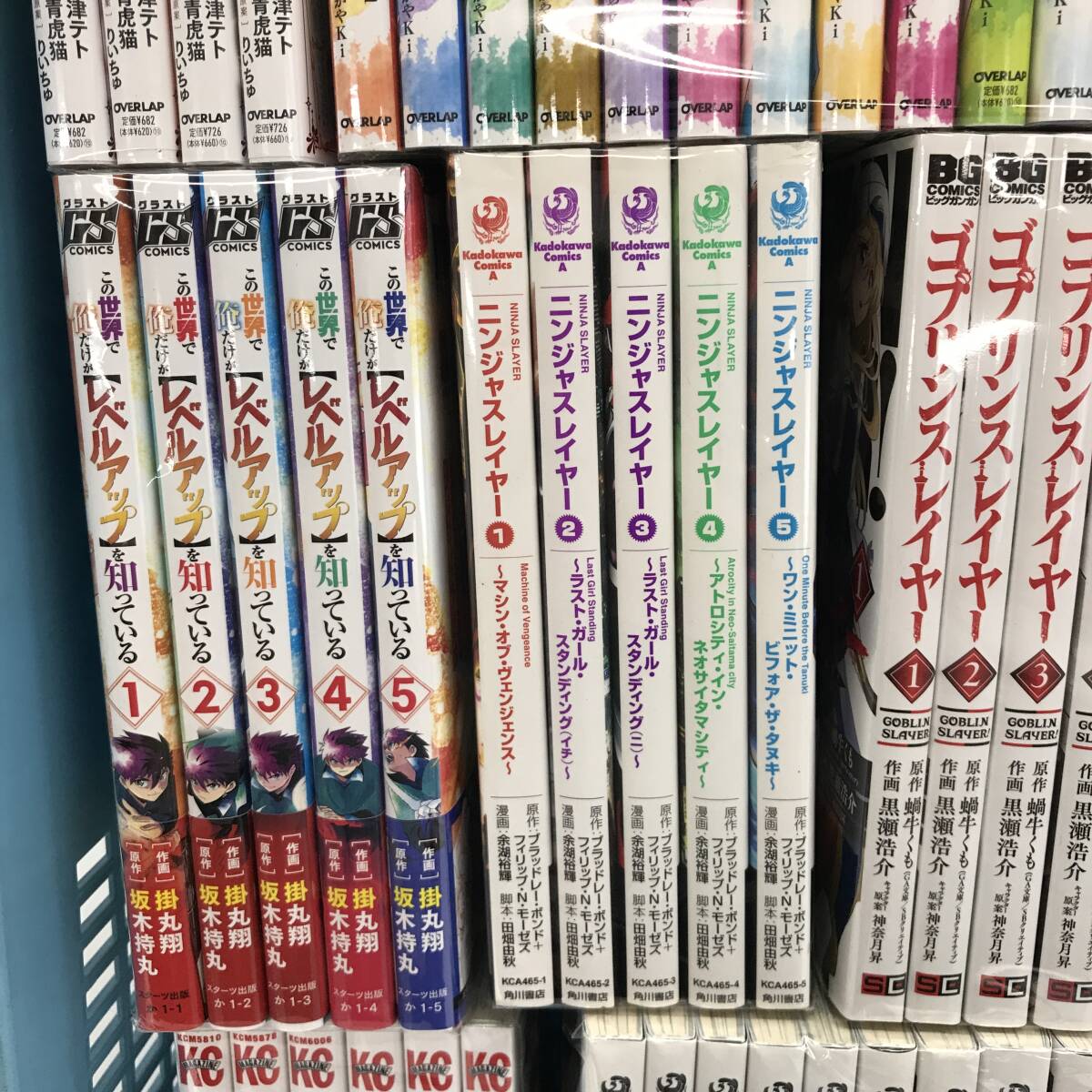 No.4023★1円～【続巻】異世界系コミックセット ゴブリンスレイヤー(1-14巻) オーバーロード(1-13巻) 等 漫画 コミック 中古品の画像4