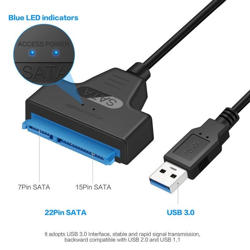SATA-USB3.0 変換ケーブル アダプター 新品