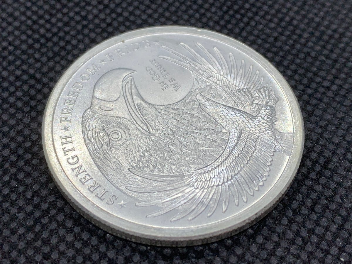 31.1 gram ( new goods ) America [ Eagle * power, free, pride ] original silver 1 ounce medal 