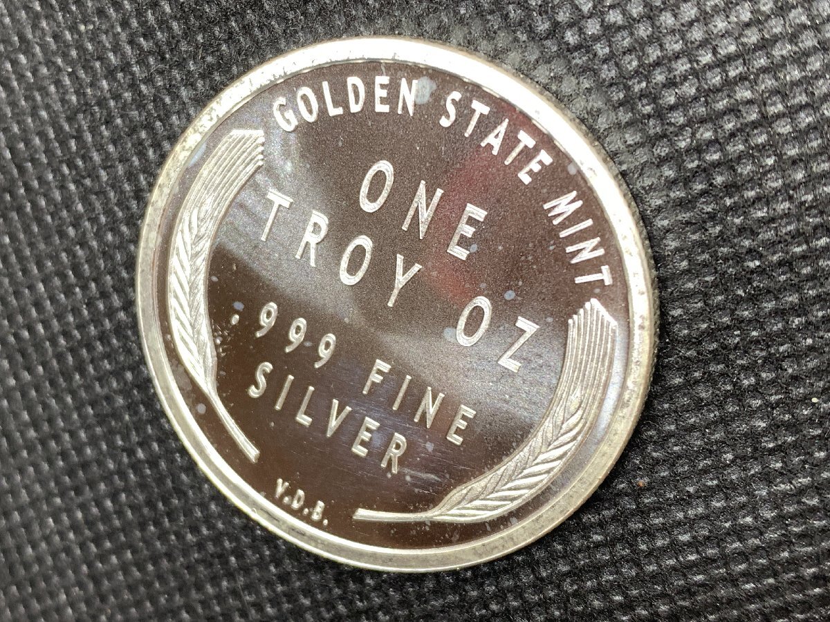 31.1グラム (新品) アメリカ「リンカーン ウィートセント」純銀 1オンス メダル_画像4
