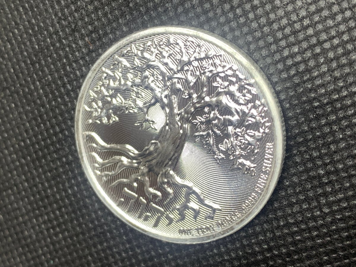 31.1 gram 2022 year ( new goods )niue[ life. tree ] original silver 1 ounce silver coin 
