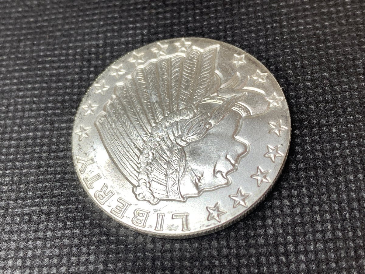 31.1 gram ( new goods ) America [ Indian Eagle * replica ] original silver 1 ounce medal 