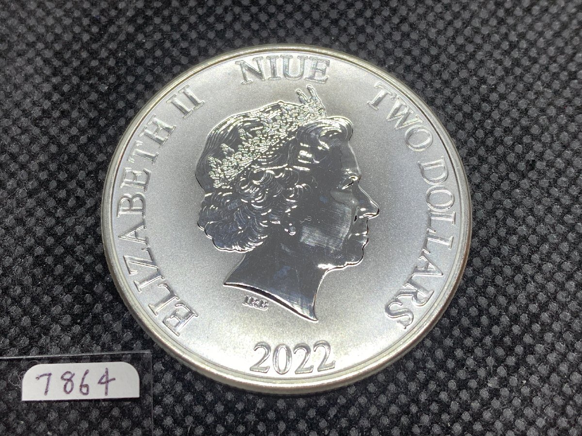 31.1 gram 2022 year ( new goods )niue[. main 10 two main *. year . year ] original silver 1 ounce silver coin 